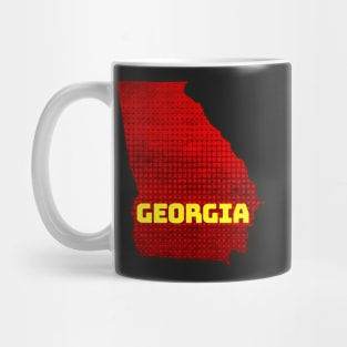 Georgia Atlanta Savannah Valdosta Tybee Island Augusta Macon Columbus Marietta Mug